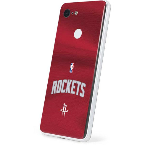 NBA Houston Rockets Jersey Google Pixel 3 Skin